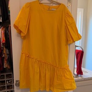 Gibson Latimer Yellow Casual Dress